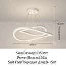 Axyaa LED Ceiling Chandelier: Modern Lighting for Living Dining Bedroom Kitchen Decor