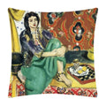 Axyaa Matisse Portrait Art Printed Cushion Cover 45X45cm