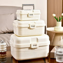 Axyaa Medicine Storage Box: Large Capacity Portable Organizer for Home Emergency.