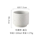 Axyaa Japanese Ceramic Sushi Cups Set of 3