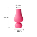 Axyaa Pink Gourd Ceramic Vase Artificial Flowers Decoration Hydroponics Floral Vases