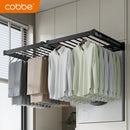 Axyaa Sliding Hanger Wardrobe Rack - Extendable & Invisible, Balcony Dryer Pants Organizer