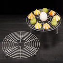Axyaa Stainless Steel Steaming Rack - Durable Cooling Holder for Pressure Cooker