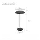 Axyaa Retro Touch Table Lamp Dimmable Rechargeable Night Light