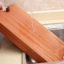 Axyaa Solid Wood Ebony Cutting Board, Antibacterial Household Kitchen Plate