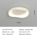 Axyaa Circle LED Ceiling Lamp: Dimmable Full Spectrum Light for Home Decor
