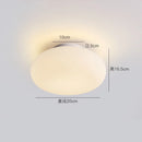 Axyaa Big Ball Pendant Lamp: Nordic Style Hanging Light for Living & Dining Room
