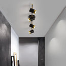 Axya Modern Black LED Pendant Chandelier for Home Decor