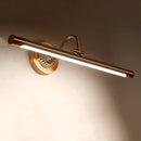 Axyaa Red Bronze LED Bathroom Light for Elegant Spaces
