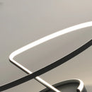 Axyaa Modern LED Ceiling Light for Bedroom and Living Room Eye Protection Warm Dimmable Lamp