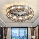 Axyaa Modern Luxury Crystal Chandelier for Living Room