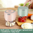 Axyaa Electric Garlic Pounder Chopper USB Charging Vegetable Masher Machine