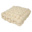 Axyaa Cozy Lamb Fleece Throw Pillow for Chic Living Room Decor and Relaxing Comfort