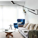 Axyaa Nordic Vintage Rotatable Metal Wall Sconce Lampshade for Bedroom and Hotel Room