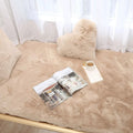 Axyaa Rabbit Shag Carpet: Faux Fur Floor Mat for Home Decor & Kids Bedroom