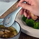 Axya Ceramic Spoon Set for Coffee, Milk, and Desserts