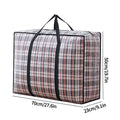 Axyaa Stripe Woven Bag: Large Capacity Storage & Organization Solution