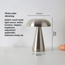Axyaa Retro LED Mushroom Table Lamp Touch Control Dimmable Night Light