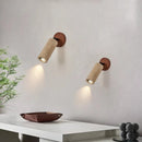 Axyaa LED Spotlight Wall Light for Bedroom Reading - Natural Stone Wall Sconce