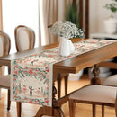 Nutcracker Holiday Table Runner by Axyaa - Festive Dining Room Decor