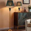 Axyaa Ceramic Floor Lamp: Modern LED Nordic Style for Home Décor