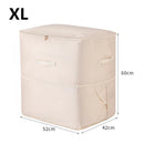 Axyaa Self Compression Duvet Storage Bag: Large Capacity Heavy Duty Moving Organizer