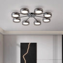 Axyaa Smart LED Ceiling Light for Nordic Home Decor