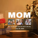 Axyaa Custom 3D Acrylic Photo Lamp LED Night Light for Loved Ones & Events.