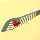 Axyaa Stainless Steel Silicone Shovel for Cooking and Frying