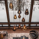 Axyaa Modern LED Pendant Chandeliers for Living and Dining Room Lighting