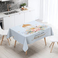 Axyaa Ramadan Mubarak Tablecloth - Islamic Mosque Home Decor & Ramadan Karim Theme