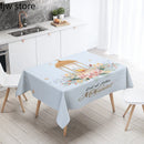 Axyaa Ramadan Mubarak Tablecloth - Islamic Mosque Home Decor & Ramadan Karim Theme