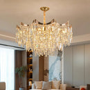Axyaa Modern Crystal Pendant Lamp for Living Room, Bedroom, and Dining Room