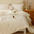 Axyaa Winter Soybean Fiber Quilt | All Seasons Universal Mattress Topper