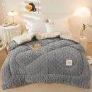 Axyaa Winter Warmth Artificial Lamb Cashmere Weighted Blanket - High Quality Thick Duvet