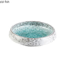 Axyaa Ceramic Deep Plate Set of 4