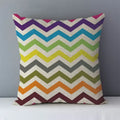 Axyaa Geometric Cozy Cushion Cover Home Decorative Pillows Square Case