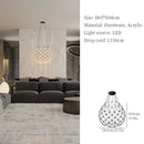 Axyaa Minimalist LED Pendant Light for Modern Living Spaces