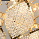 Axyaa Crystal Chandelier Pendant Light for Living Room Decor