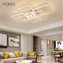 Axyaa Dimmable LED Ceiling Light for Living, Bedroom, Dining - Modern Surface Mounted Fixture