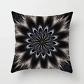 Axyaa Geometric Cat Hug Pillow Cover in Psychedelic Colors