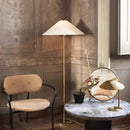 Axyaa Nordic Modern Bamboo Floor Lamp LED Standing Lamps Living Room Decor