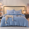 Axyaa 2024 Luxury Cotton Thickened Solid Color Four-Piece Set
