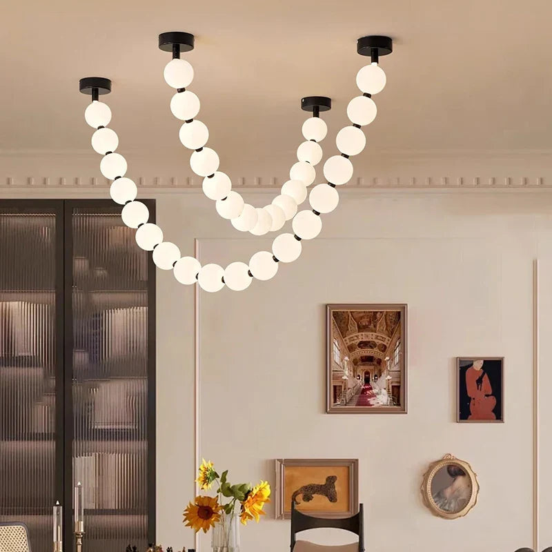 Axyaa Nordic Style Ceiling Lamps for Living Room & Staircase - Indoor Lighting
