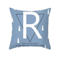 Axyaa Reindeer Print Cushion Cover: Nordic Modern Geometric Design for Home Sofa.