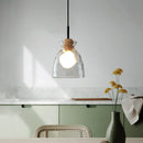 Axya Silent Wind Glass Chandelier - Modern Minimalist Design