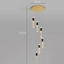 Axyaa Modern LED Pendant Lights for Living Room & Dining Room Chandeliers