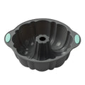 Axyaa 3D Spiral Silicone Cake Mold - Nonstick Pan for Birthday Desserts