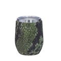 Axyaa Shiny Diamond Stainless Steel Tumbler Thermal Coffee Mug Drinkware