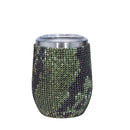 Axyaa Shiny Diamond Stainless Steel Tumbler Thermal Coffee Mug Drinkware